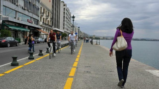 Παραλία Θεσσαλονίκης - Καλοχώρι με το ποδήλατο! 