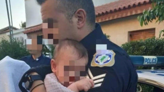 Γλυκά Νερά: Η συγκλονιστική ανάρτηση του αστυνομικού που πήρε αγκαλιά το μωρό μετά τη δολοφονία
