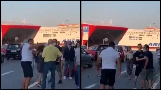 Κάμεραμαν του ΣΚΑΪ πλακώθηκε με πολίτη στον Πειραιά (video)