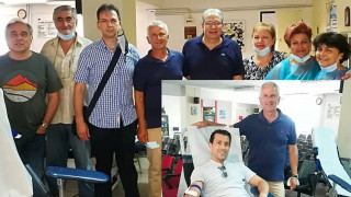 Πετυχημένη η αιμοδοσία του συνδέσμου διαιτητών