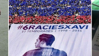 Standing ovation για τον Τσάβι και η τρίχα... κάγκελο! (video)