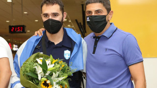 Πρώτος-πρώτος ο Αυγενάκης στην υποδοχή Ιακωβίδη