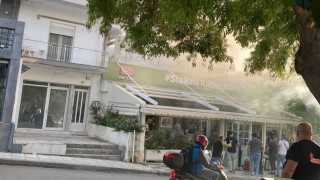 Θεσσαλονίκη: Φωτιά σε γνωστό εστιατόριο της Πολίχνης