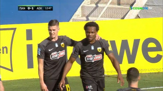 Ετσι άνοιξε το σκορ η ΑΕΚ στο Αγρίνιο