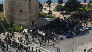 Απαγόρευση συγκεντρώσεων αύριο στη Θεσσαλονίκη