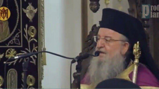 Ένταση ανάμεσα σε Άνθιμο και πιστούς για το δημοψήφισμα (video)