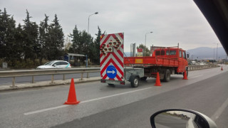 Έργα στη Γεωργικής Σχολής, μόνο ένα ρεύμα πριν το αεροδρόμιο