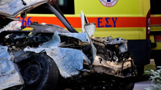 Λαμία - Ξεκληρίστηκε οικογένεια σε τροχαίο δυστύχημα