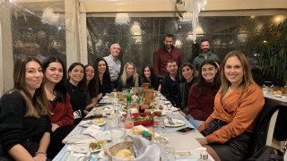 Δείπνο του Α.Σ.Μακεδονικού στην ομάδα βόλεϊ γυναικών