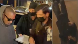 Κάνιε Γουέστ: Ο ράπερ ξάπλωσε με γροθιά στο έδαφος θαυμαστή του