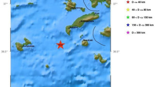 Ισχυρός σεισμός 5 Ρίχτερ ανοιχτά της Κω