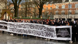 Δυναμική παρουσία και πορεία των ΠΑΟΚτσήδων στο Χέρνινγκ (Pic+vid)