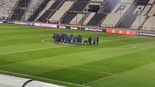 Η τελευταία προπόνηση της Γάνδης πριν τη μάχη με τον ΠΑΟΚ