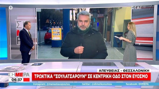 Θεσσαλονίκη-Εύοσμος: Τρωκτικά κάνουν βόλτες σε κεντρική οδό!