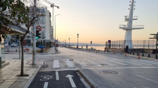Θεσσαλονίκη: Παραδόθηκε ο νέος ποδηλατόδρομος σε Κουντουριώτου και Σαλαμίνος