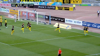 Το 0-1 του Άρη στο ΟΑΚΑ με τον Πάλμα