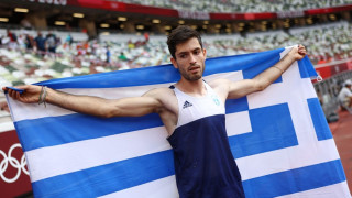 Ο χρυσός Ολυμπιονίκης Μίλτος Τεντόγλου στο διεθνές μίτινγκ στην Λεμεσό