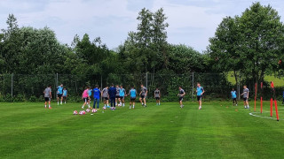 Η πρωινή προπόνηση του Άρη στην Αυστρία