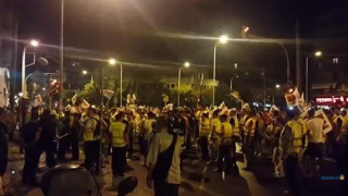 Συνθήματα ενάντια στην ΕΤ3 φώναξαν οι μεταλλωρύχοι VIDEO)