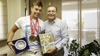 Στο Πανόραμα ο διπλός παγκόσμιος πρωταθλητής Ευάγγελος-Στέφανος Τζιβόπουλος