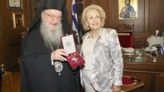 Με τον Άνθιμο συναντήθηκε η υπηρεσιακή πρωθυπουργός Βασιλική Θάνου
