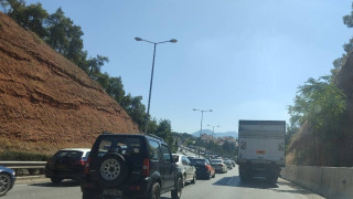 Θεσσαλονίκη: Τρομερό μποτιλιάρισμα στον Περιφερειακό