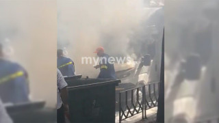 Θεσσαλονίκη: «Λαμπάδιασε» επαγγελματικό φορτηγάκι στην Τσιμισκή