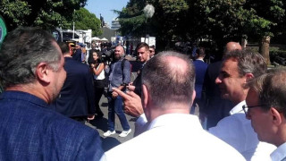 ΔΕΘ: Στο περίπτερο του Μακεδονικού ο Μητσοτάκης