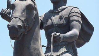 Ο Μέγας Αλέξανδρος στο Μετρό του Μπακού