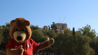 Με τη μασκότ στο πλευρό η Μπάγερν