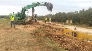 Ν. Πλάγια Χαλκιδικής: Σε εξέλιξη η κατασκευή αποχετευτικού δικτύου 