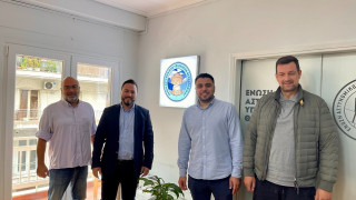 Την Ένωση Αστυνομικών Υπαλλήλων Θεσσαλονίκης επισκέφθηκε ο Διαμαντής Γκολιδάκης