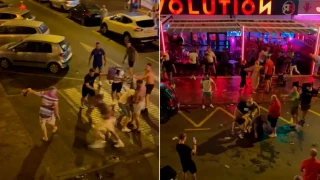 Μουντιάλ 2022: Ουαλοί και Άγγλοι έλυσαν τις διαφορές τους εκτός γηπέδου- Απίστευτο ξύλο