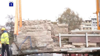 Επανατοποθετούνται αρχαία στον σταθμό «Αγίας Σοφίας» - Κυκλοφοριακές ρυθμίσεις στην Εγνατία