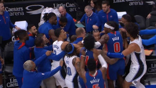 NBA: Τιμωρίες σε 11 παίκτες για τη σύρραξη στο Πίστονς-Μάτζικ