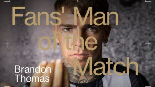 ΠΑΟΚ: Fans’ Man of the Match ο Μπράντον Τόμας