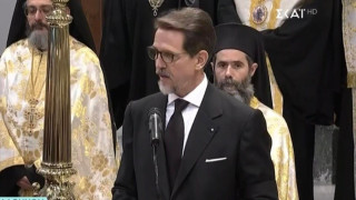 Ο επικήδειος του Παύλου για τον πατέρα του και η Άννα-Μαρία που «λύγισε»