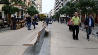 Θεσσαλονίκη: Εγκαίνια για τον πεζόδρομο της Αγίας Σοφίας