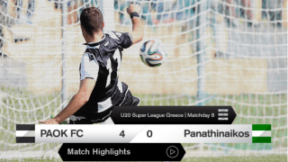 Τα στιγμιότυπα του ΠΑΟΚ-Παναθηναϊκός-Κ-20- (vid)