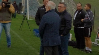 Ο Σαββίδης στην προπόνηση του ΠΑΟΚ (videos)