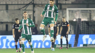 Ανοίγει το σκορ ο Παναθηναϊκός με Τσέριν, 1-0 τον ΠΑΟΚ