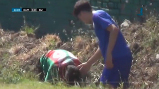 Ουρουγουάη: Παίκτης έπεσε και «εξαφανίστηκε» από τον αγωνιστικό χώρο! (vid)