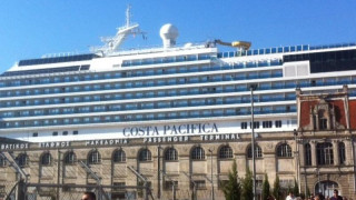 Θεσσαλονίκη: «Έδεσε» το Costa Pacifica στο λιμάνι