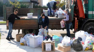 Δήμος Θερμαϊκού: Ένα φορτηγό με είδη πρώτης ανάγκης για τους πρόσφυγες