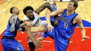 «Ξύλο» έπαιξαν Νοβίτσκι και Τζόρνταν!