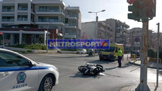 Καλαμαριά: Λεωφορείο του ΟΑΣΘ συγκρούστηκε με δίκυκλο επειδή δεν δουλεύουν για μέρες τα φανάρια