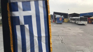 Θεσσαλονίκη: Στα λεωφορεία του ΟΑΣΘ οι ελληνικές σημαίες για την 25η Μαρτίου