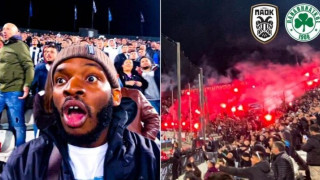 Αμερικανός Youtuber χάζεψε με τους οπαδούς του ΠΑΟΚ