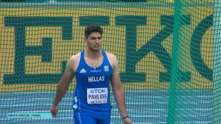 Στη δεύτερη θέση ο Παυλίδης στη δισκοβολία, τέταρτη η Δεληγιάννη στα 800 μ.