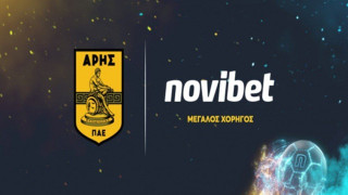 Επίσημο: Η Novibet νέος μεγάλος χορηγός της ΠΑΕ ΑΡΗΣ!